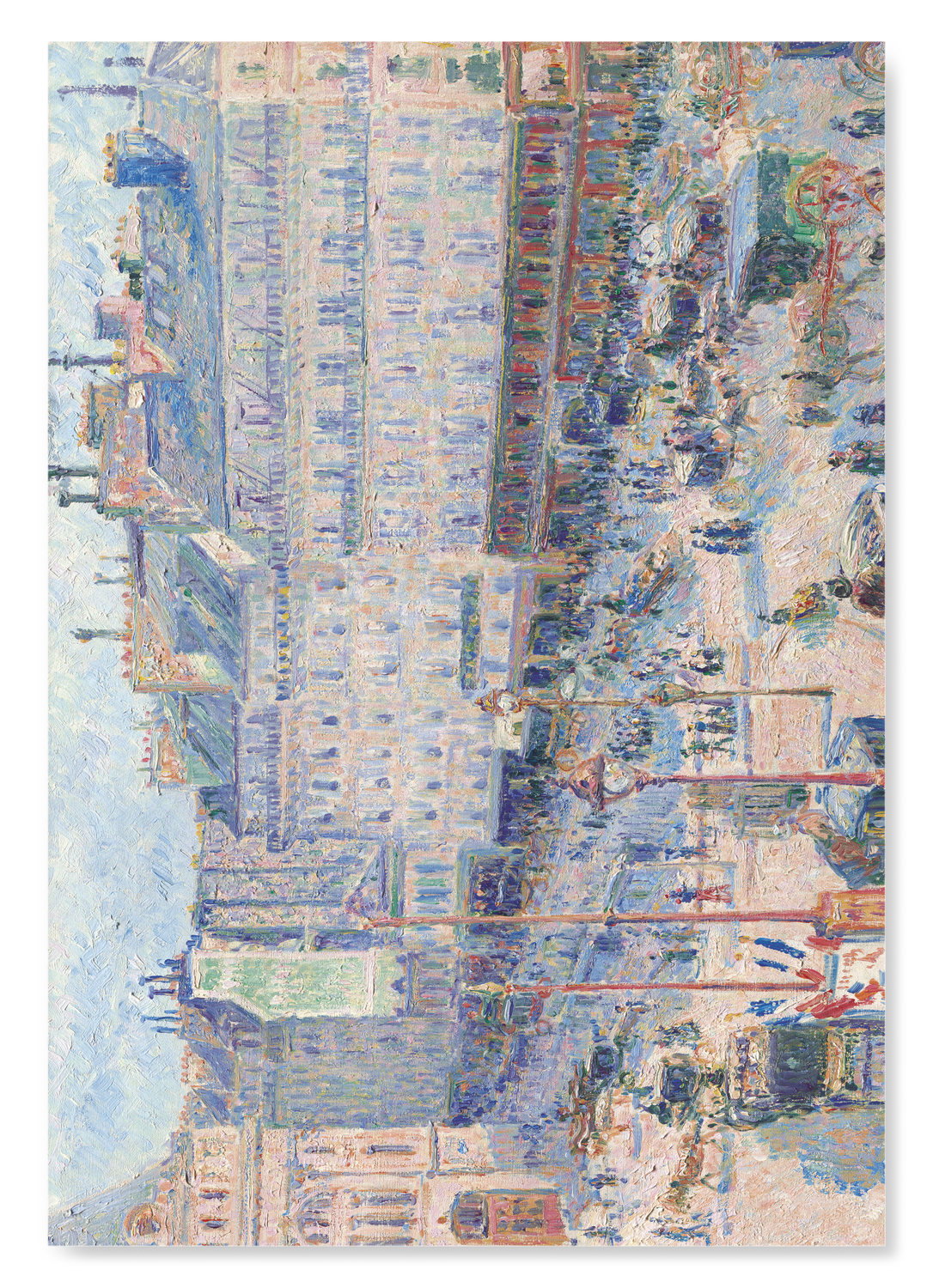 THE PLACE DU HAVRE, PARIS (1893): Painting Art Print