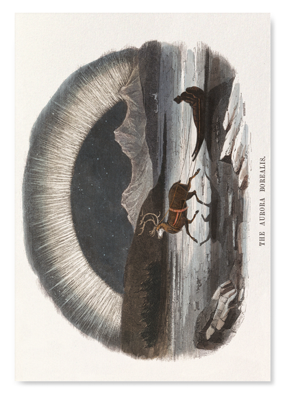 AURORA BOREALIS (1911): Painting Art Print