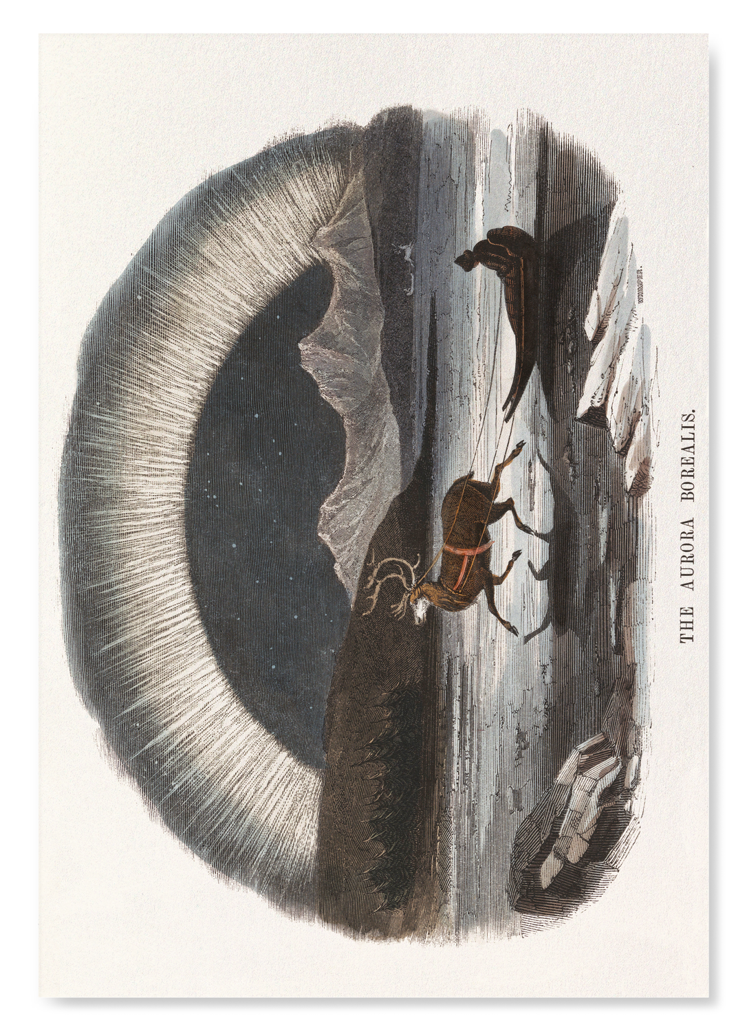 AURORA BOREALIS (1911): Painting Art Print