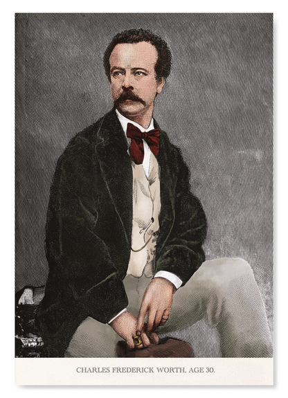 CHARLES WORTH À L’ÂGE DE 30 ANS (1894): Photo Art Print
