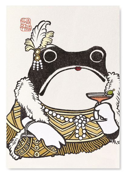 GRENOUILLE EZEN LADY GATSBY: Art Print