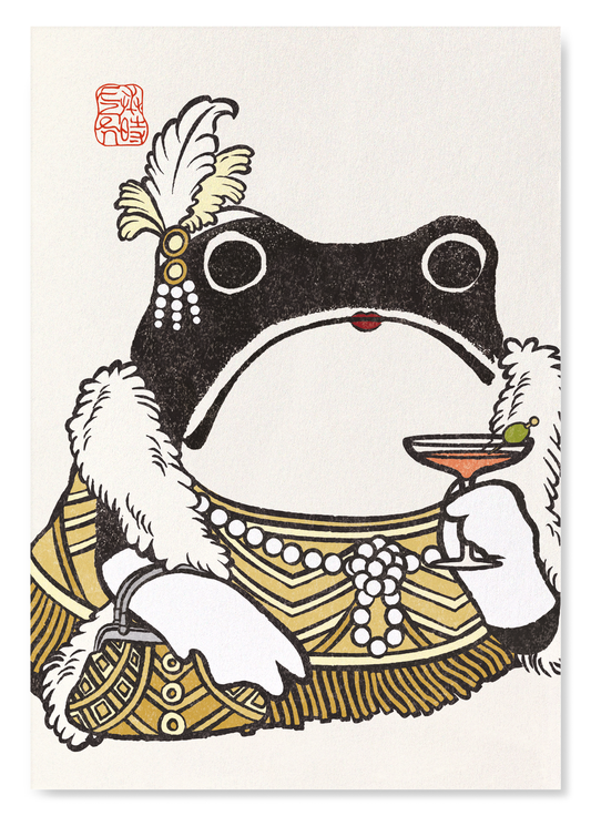 GRENOUILLE EZEN LADY GATSBY: Art Print