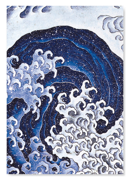 FEMININE WAVES: Japanese Art Print