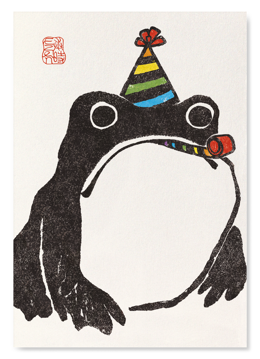 PARTY EZEN FROG: Art Print