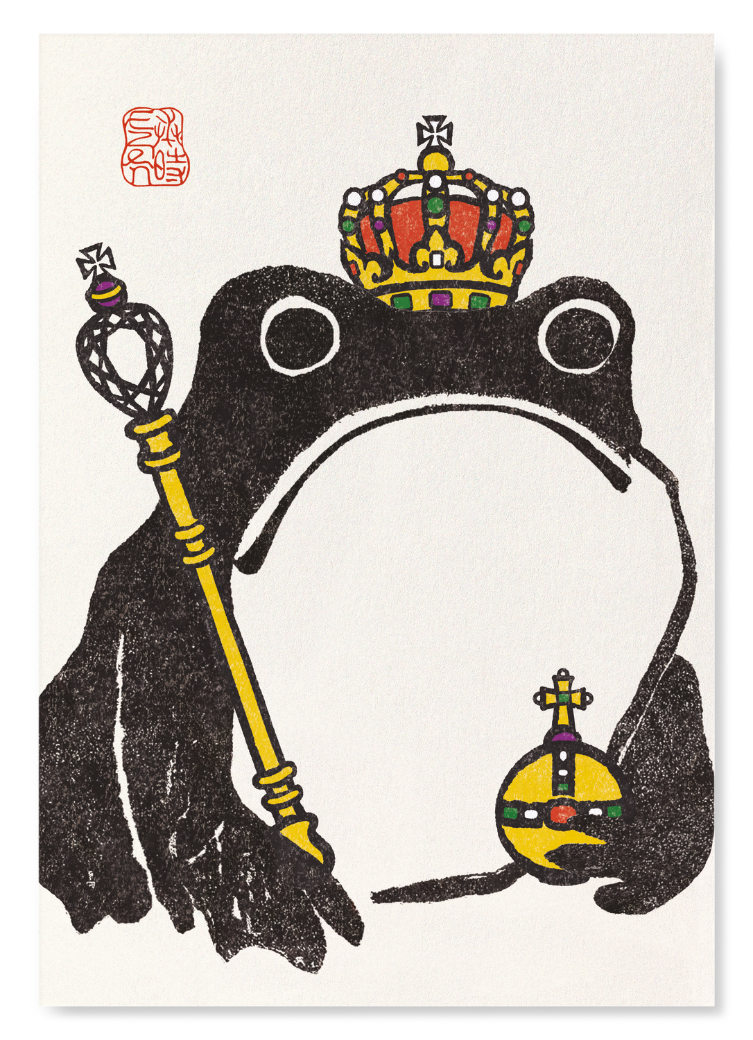 ROYAL EZEN FROG: Art Print