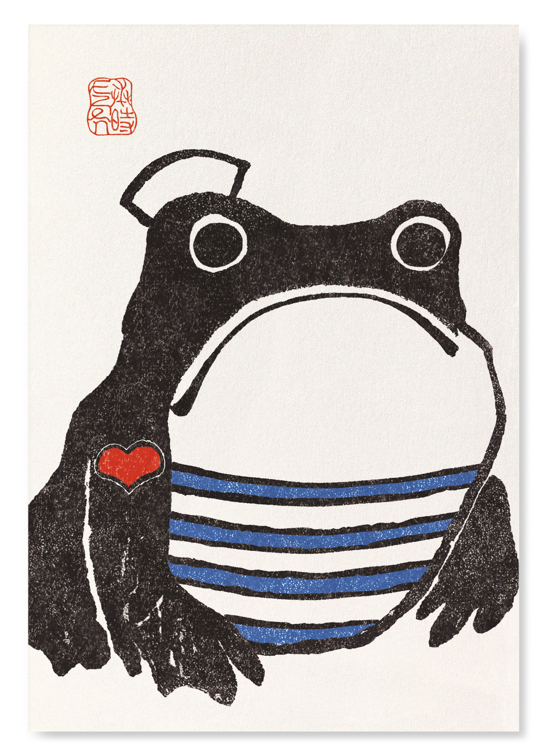 SAILOR EZEN FROG: Art Print