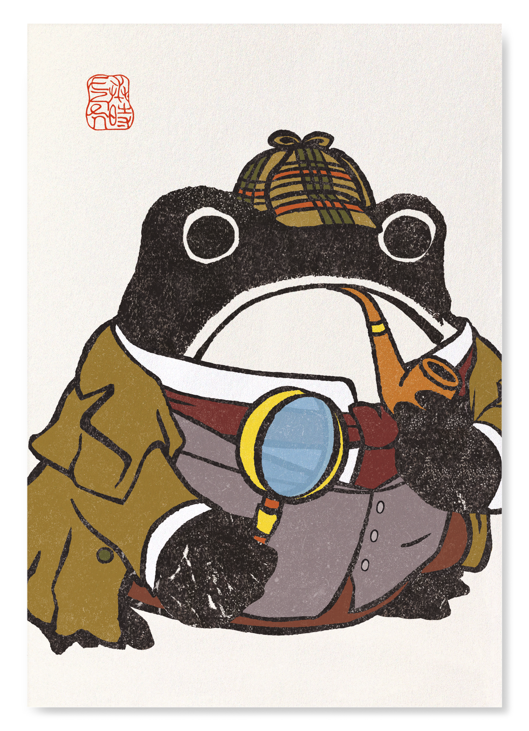 SHERLOCK HOLMES EZEN FROG: Art Print