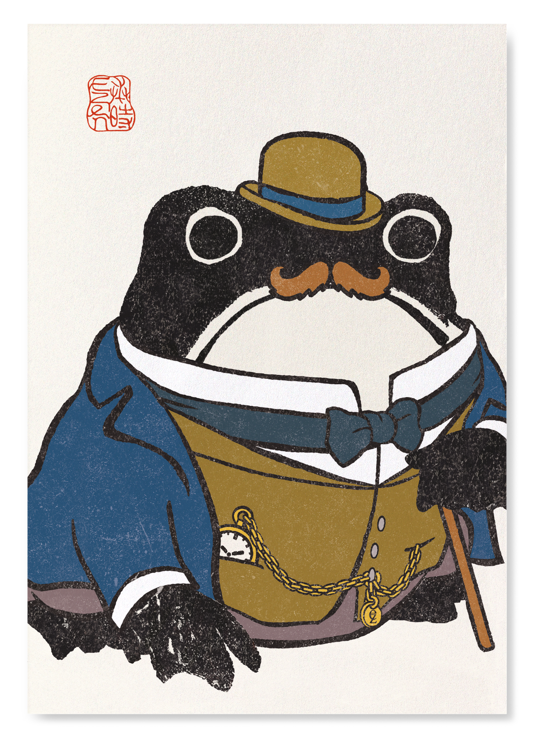DR. WATSON EZEN FROG: Art Print