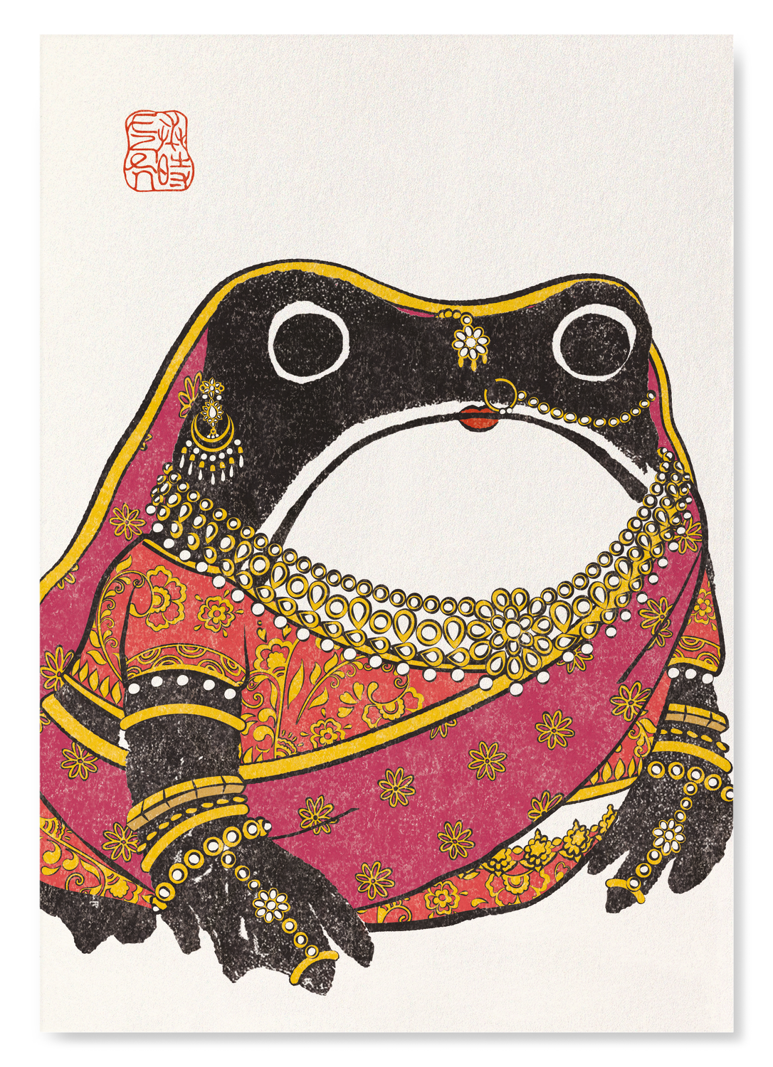 INDIAN EZEN FROG: Art Print