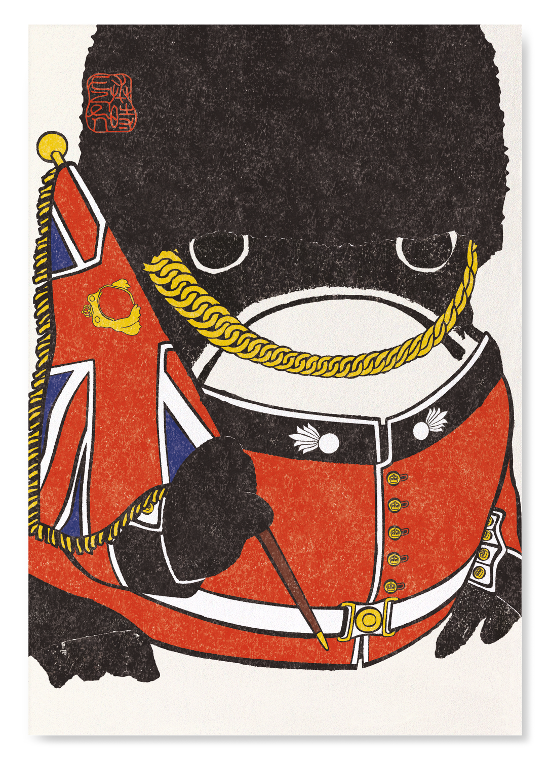ROYAL GUARD EZEN FROG: Art Print