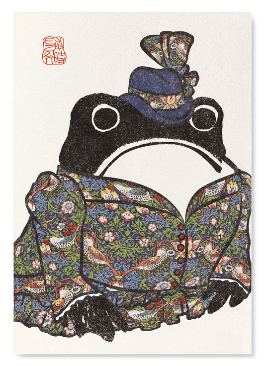 LADY MORRIS EZEN FROG: Art Print