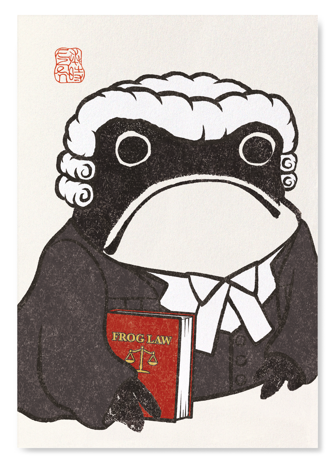 LAWYER EZEN FROG: Art Print