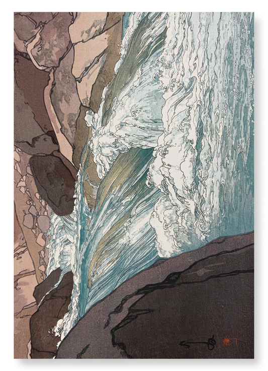 NAKABUSA RIVER: Japanese Art Print