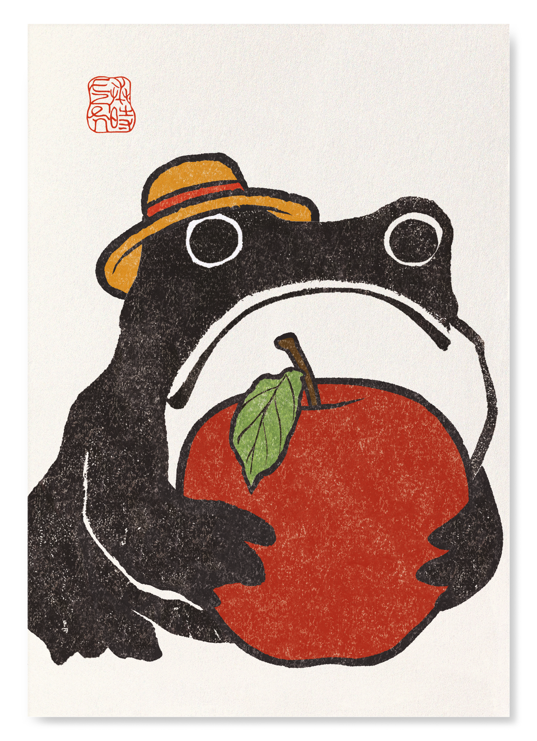 APPLE FARM EZEN FROG: Art Print