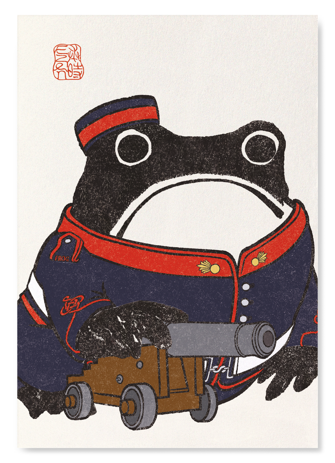 FORT NELSON EZEN FROG: Art Print