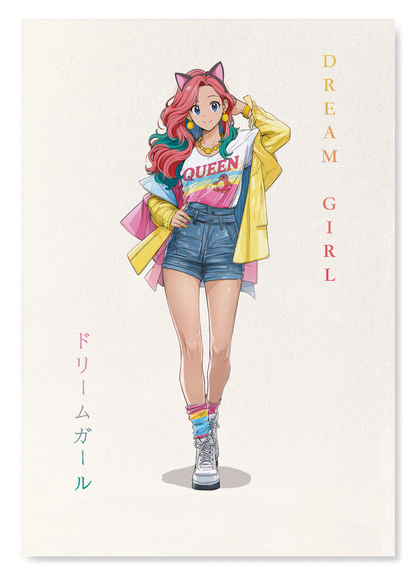 DREAM GIRL: Japanese Art Print