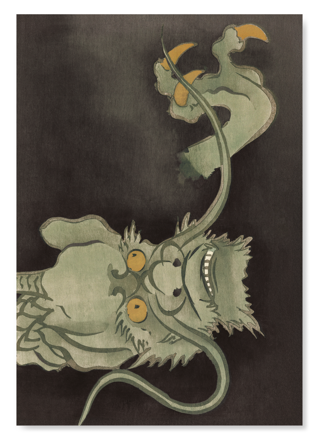 DRAGON (1909–1910): Japanese Art Print