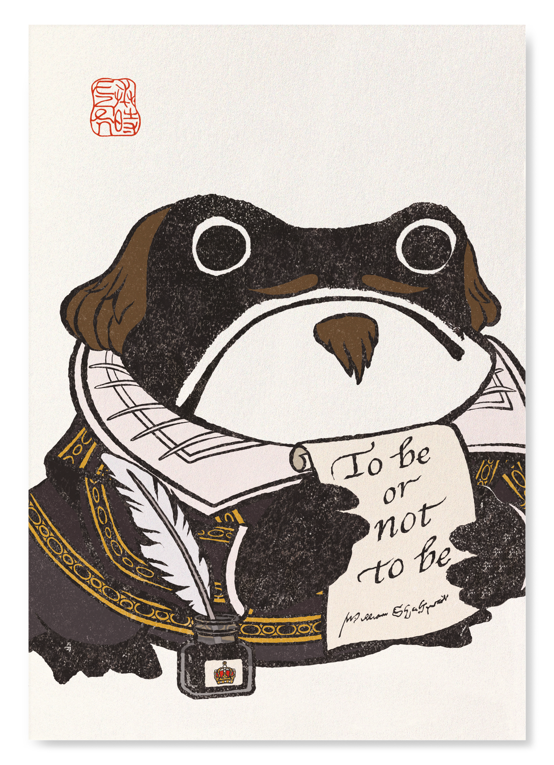 SHAKESPEARE EZEN FROG: Art Print
