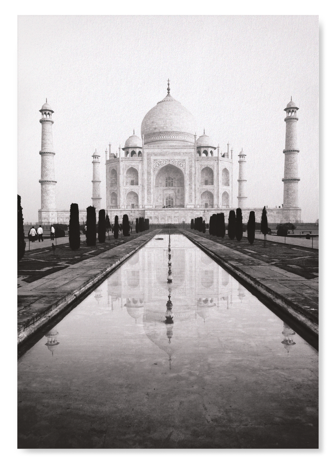 TAJ MAHAL PHOTOGRAPH: Photo Art Print