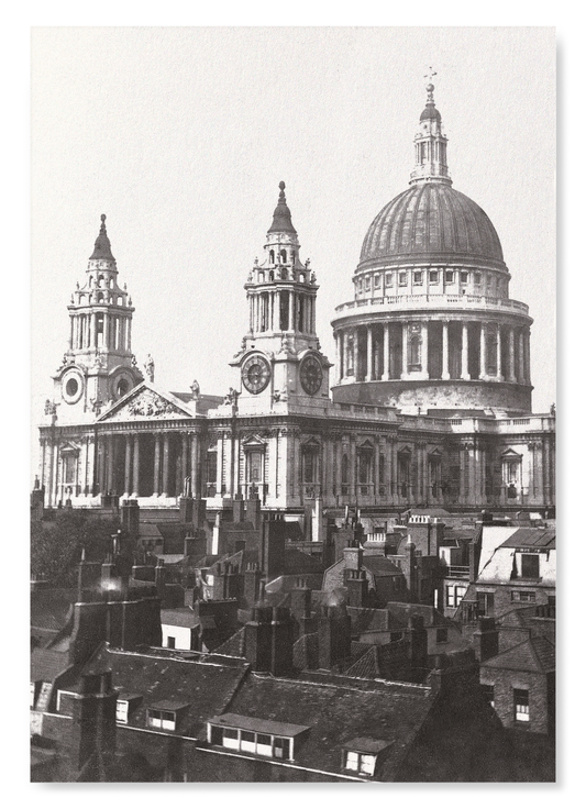 ST. PAUL'S CATHEDRAL (1862-79): Photo Art Print