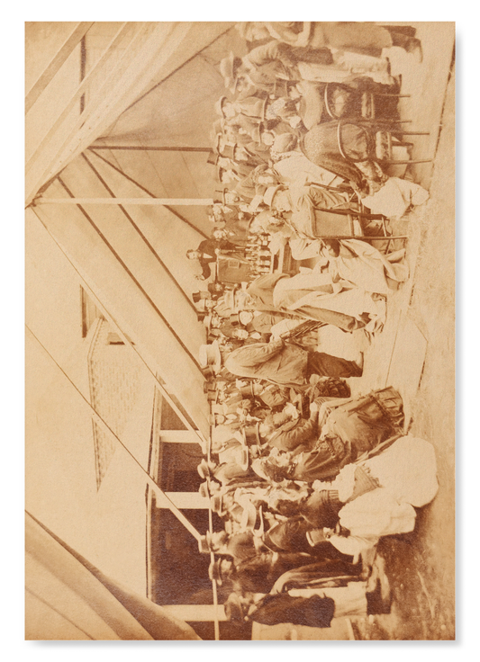 THE LAST BID OF CHARLES DICKENS (1870): Photo Art Print