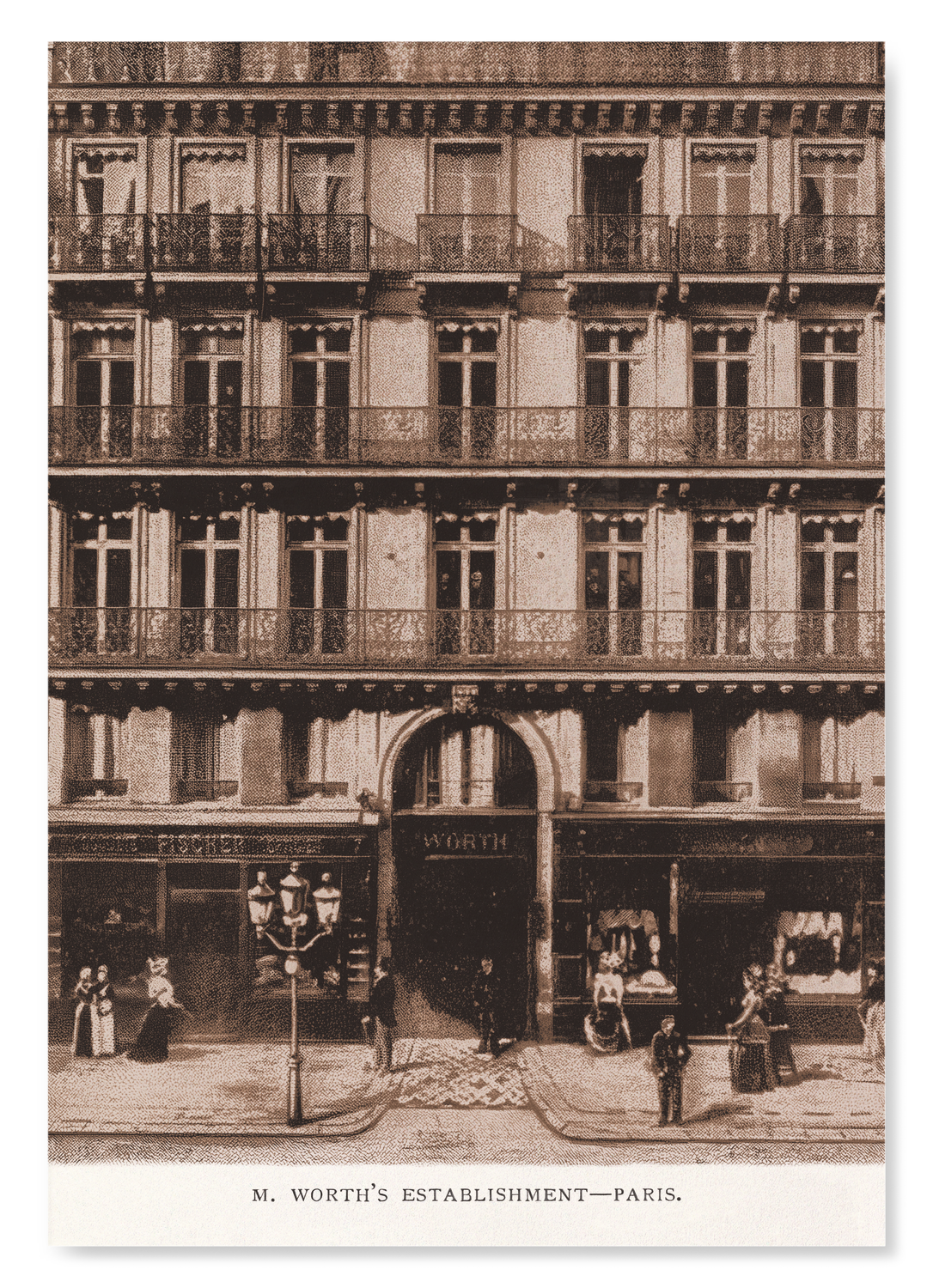 HOUSE OF WORTH (1894): Photo Art Print