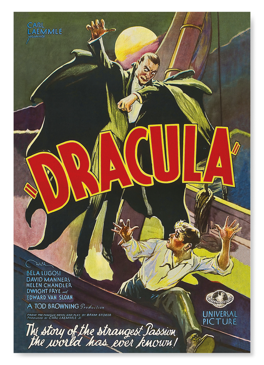 DRACULA (1931): Poster Art Print