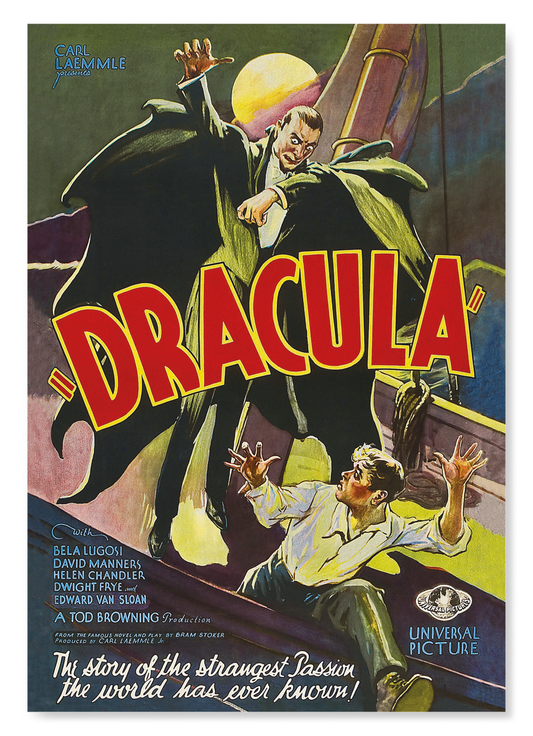 DRACULA (1931): Poster Art Print