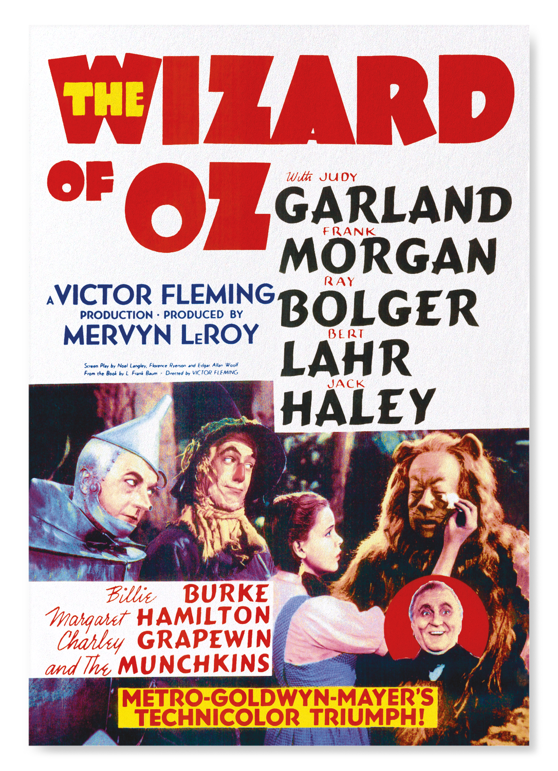 THE WONDERFUL WIZARD OF OZ (1939): Poster Art Print