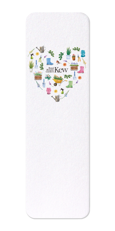 Ezen Designs - Garden Heart of Kew Gardens - Bookmark - Front