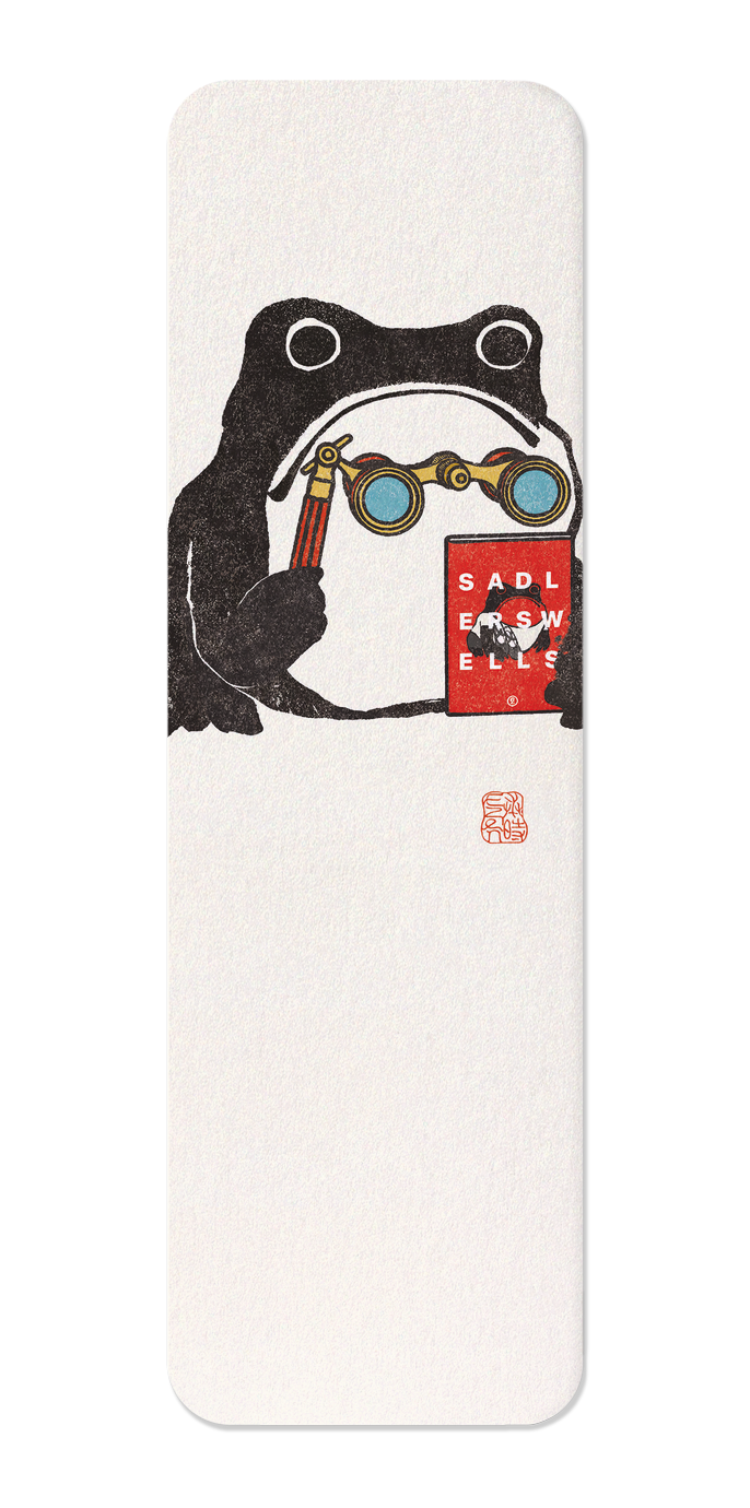 Ezen Designs - Sadler's Wells Ezen Frog - Bookmark - Front