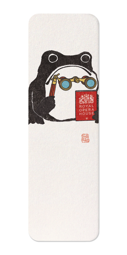Ezen Designs - Royal Opera House Ezen Frog - Bookmark - Front