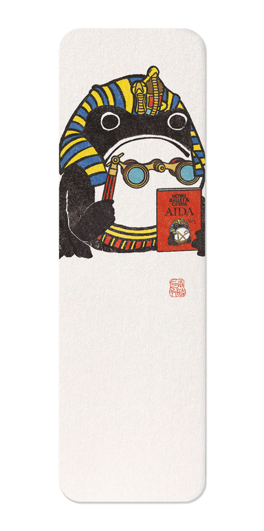 Ezen Designs - Opera Aida Ezen Frog - Bookmark - Front