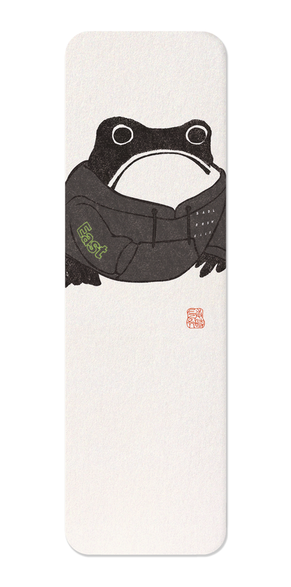 Ezen Designs - Sadler's Wells East Hoodie Ezen Frog - Bookmark - Front