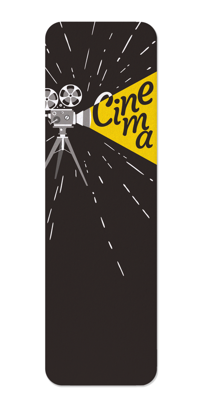 Ezen Designs - Cinema in print - Bookmark - Front