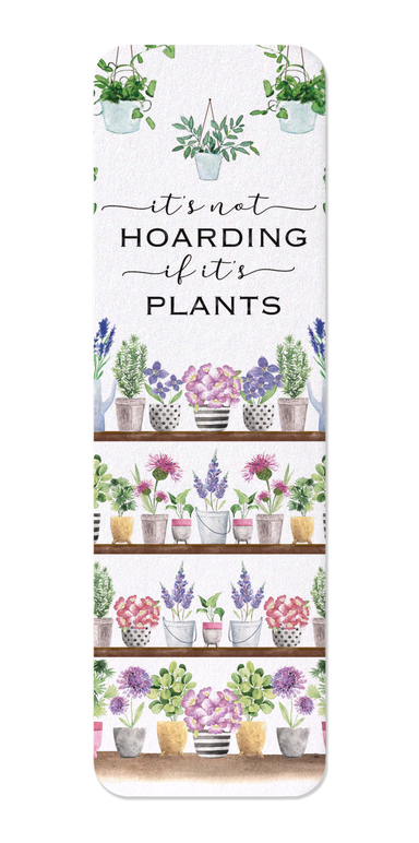 Ezen Designs - Hoarding plants - Bookmark - Front