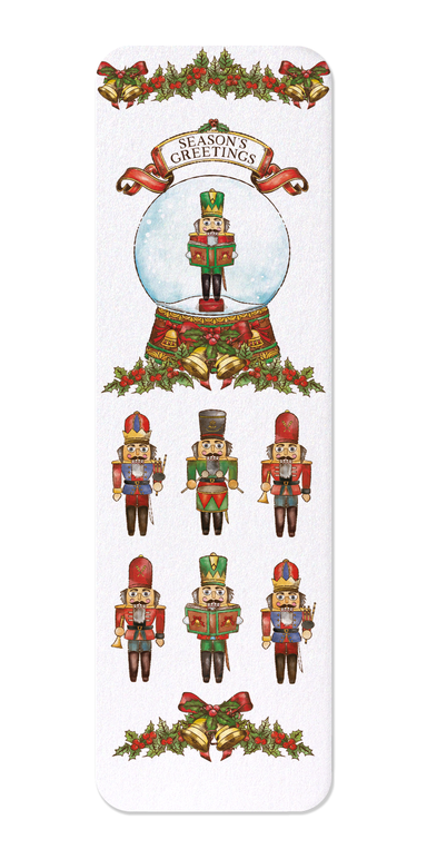 Ezen Designs - Nutcracker - Bookmark - Front