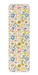 Ezen Designs - Tudor Coif Embroidery on White (17th C.) - Bookmark - Front