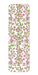 Ezen Designs - Tudor Embroidery of Roses on White (16th C.) - Bookmark - Front