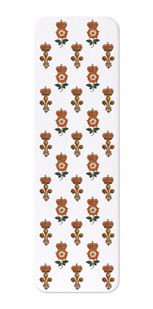 Ezen Designs - Royal Tudor Emblems (c.1575) - Bookmark - Front