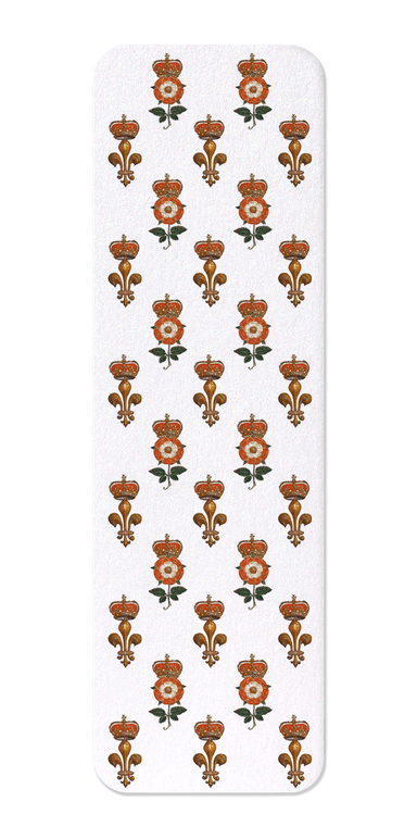 Ezen Designs - Royal Tudor Emblems (c.1575) - Bookmark - Front