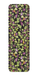 Ezen Designs - Embroidery of Grape Vines on black (16th C.) - Bookmark - Front