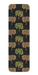 Ezen Designs - Pomegranate and Lemon Trees on black (16thC) - Bookmark - Front