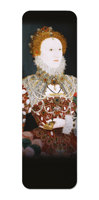 Ezen Designs - Portrait of Queen Elizabeth I (1573) - Bookmark - Front