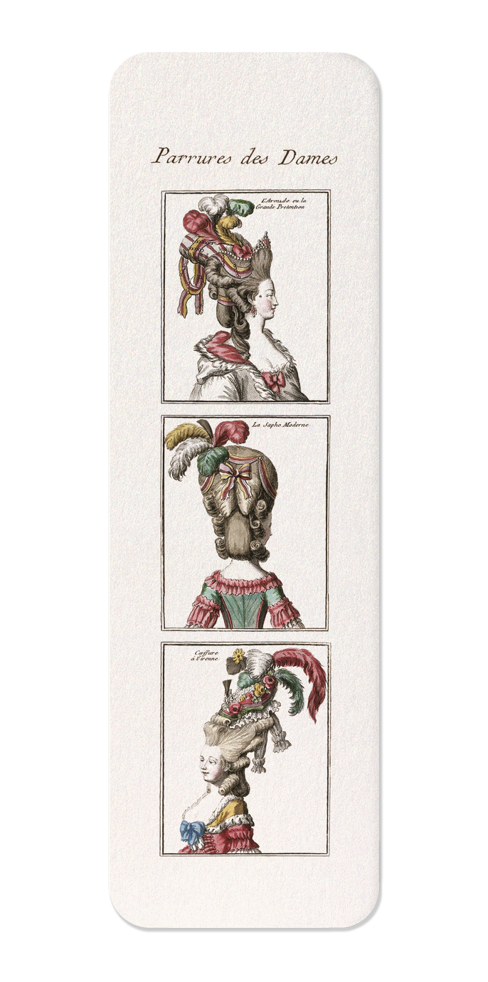 Ezen Designs - La Parure des Dames (1776) - Bookmark - Front