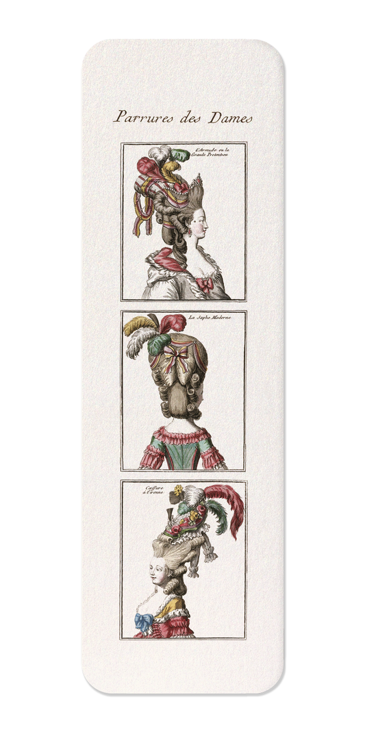 Ezen Designs - La Parure des Dames (1776) - Bookmark - Front
