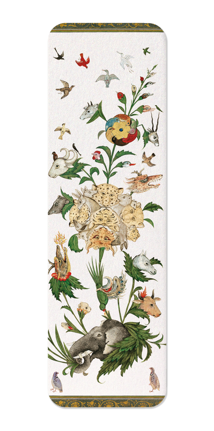 Ezen Designs - Floral Fantasy: Animals & Birds (Early 17th C.) - Bookmark - Front