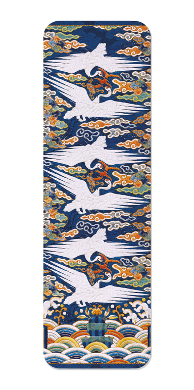 Ezen Designs - Korean Rank Badge of Cranes (19TH C.) - Bookmark - Front