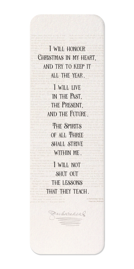 Ezen Designs - Christmas In My Heart (1843) - Bookmark - Front