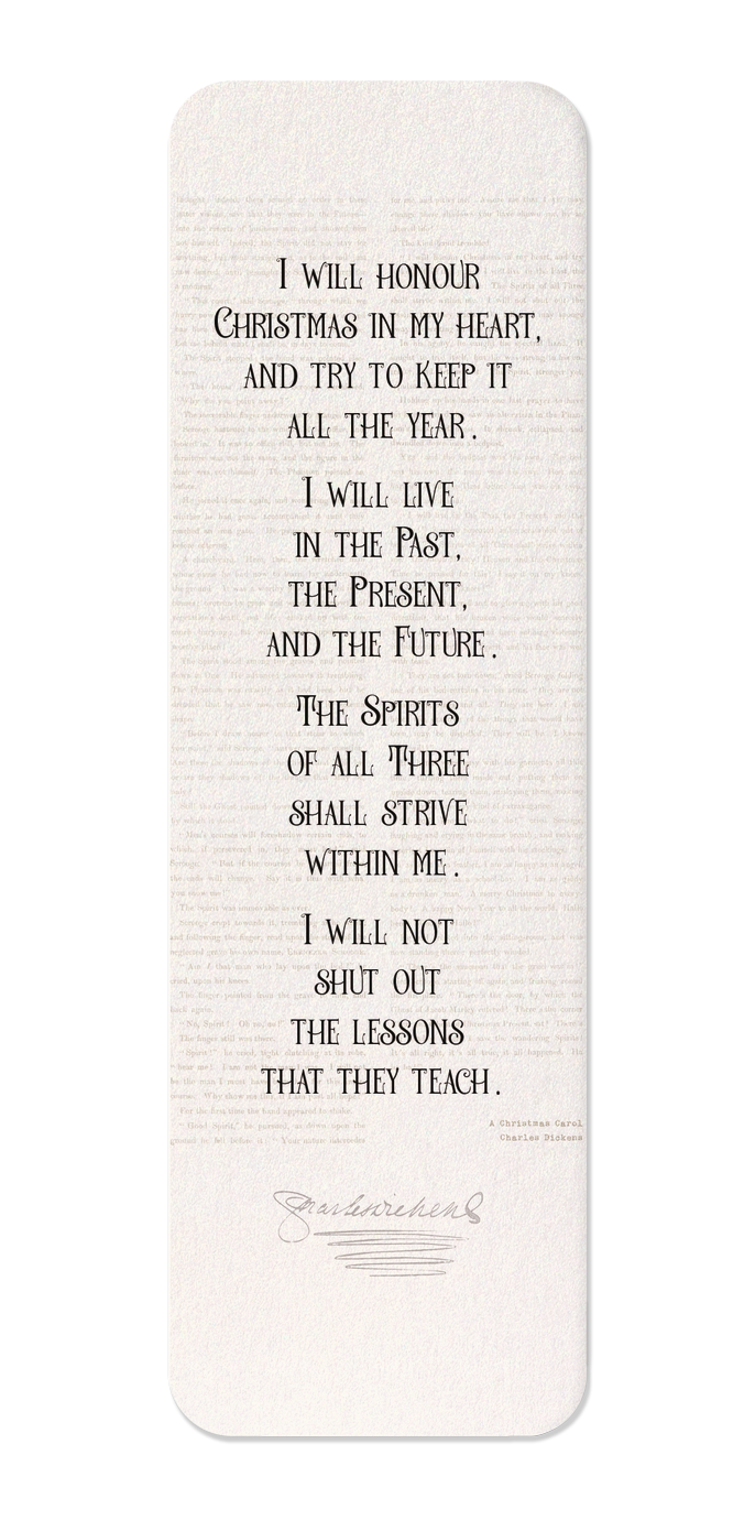 Ezen Designs - Christmas In My Heart (1843) - Bookmark - Front